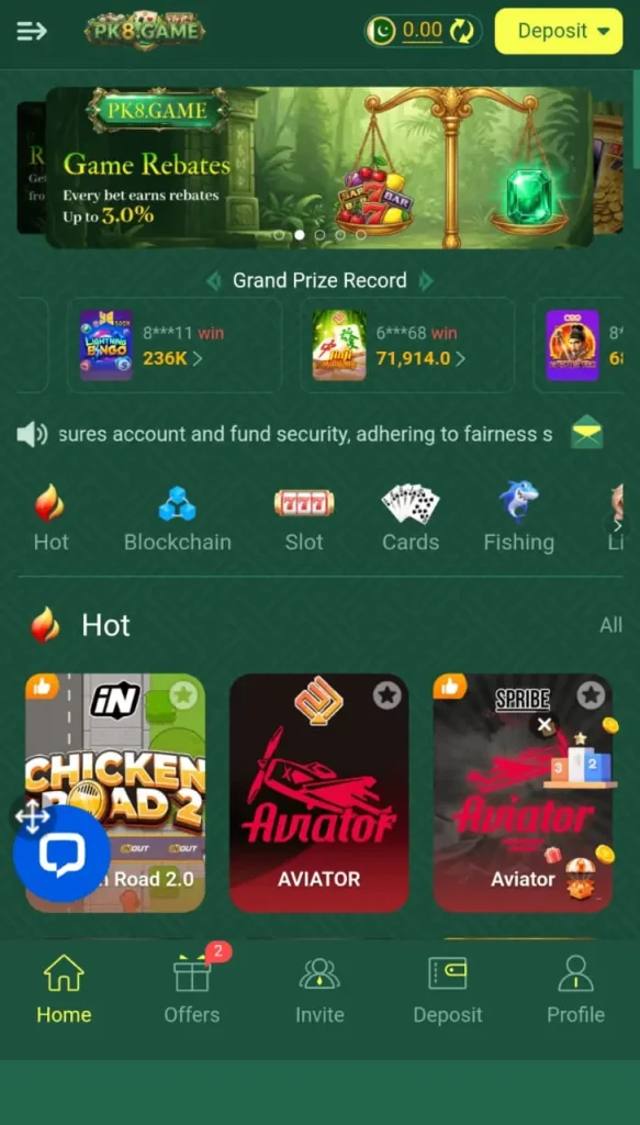 PK8. Game Screen Short Image